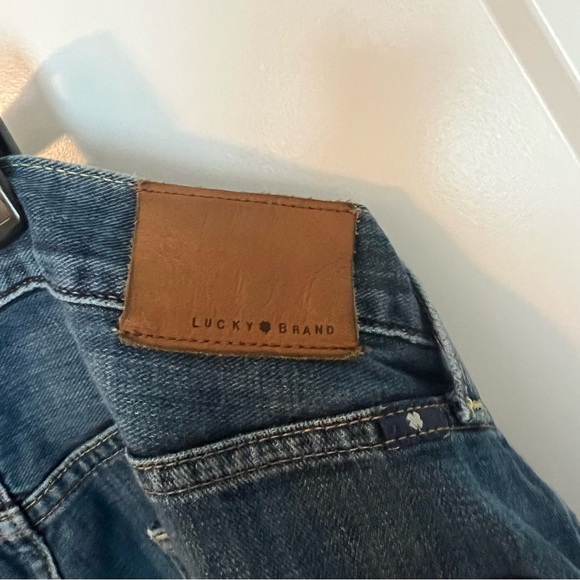 Lucky Brand Dark Wash Jeans 221 original Straight - Picture 3 of 4